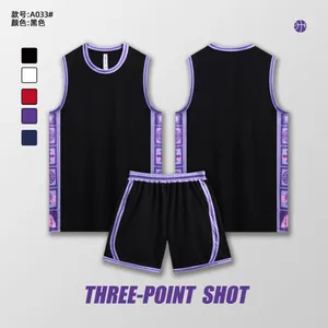 Custom Basketball Jersey AA2935A033 – Black