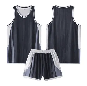 Custom Basketball Jersey AC2834L218 – Black / White / Gray