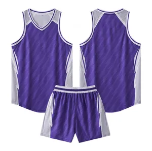 Custom Basketball Jersey AC2834L219 – Purple / White