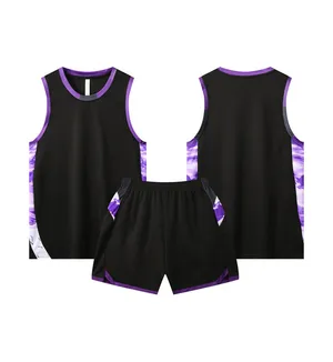 Custom Basketball Jersey AZ2632180 – Black / Purple
