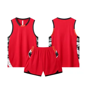 Custom Basketball Jersey AZ2632180 – Red / Black / Orange