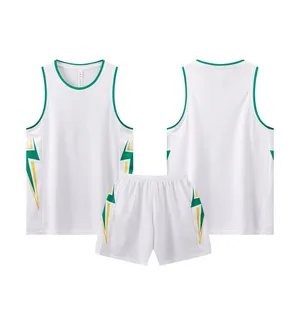 Custom Basketball Jersey AZ2834182 – White / Green / Yellow