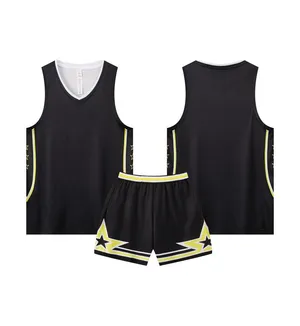 Custom Basketball Jersey AZ2834183 – Black / Yellow / White