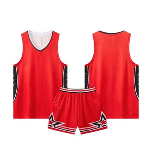 Custom Basketball Jersey AZ2834183 – Red / Black / White