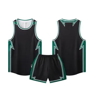 Custom Basketball Jersey AZ2834185 – Black / Green / White