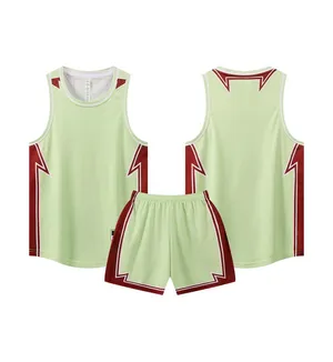 Custom Basketball Jersey AZ2834185 – Green / Red / White
