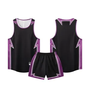 Custom Basketball Jersey AZ2834185 – Black / Purple / White