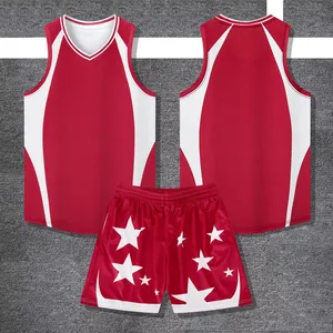 Custom Basketball Jersey BG2834A1050 – Red / White