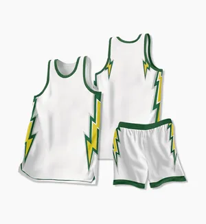 Custom Basketball Jersey BK3036691 – White / Black / Yellow