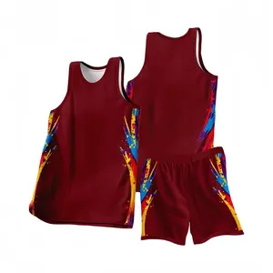 Custom Basketball Jersey BK3036695 – Burgundy