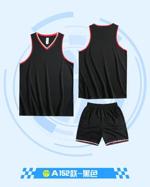 Custom Basketball Jersey DD2632A152 – Black / Red