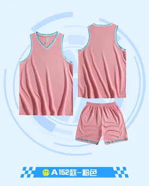 Custom Basketball Jersey DD2632A152 – Pink / Light Blue