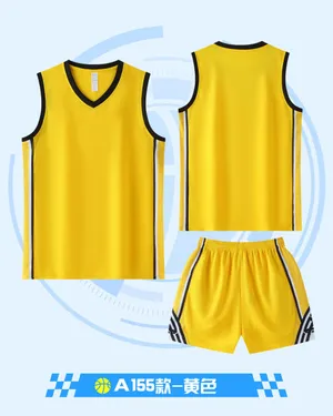 Custom Basketball Jersey DD2632A155 – Yellow / Black / White