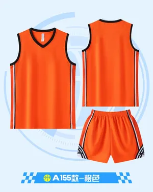 Custom Basketball Jersey DD2632A155 – Orange / Black / White