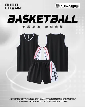 Custom Basketball Jersey DD2632A158 – Black / White / Red
