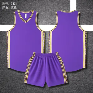 Custom Basketball Jersey FG2834733 – Purple / Yellow