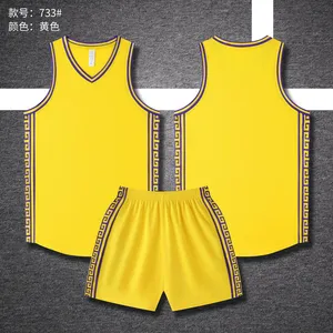 Custom Basketball Jersey FG2834733 – Yellow / Purple