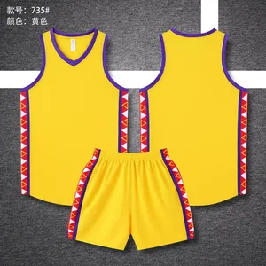 Custom Basketball Jersey FG2834735 – Yellow / Purple / Red