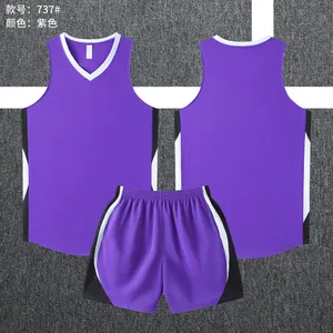 Custom Basketball Jersey FG2834737 – Purple / White / Black