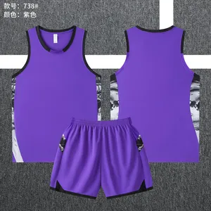 Custom Basketball Jersey FG2834738 – Purple / Black